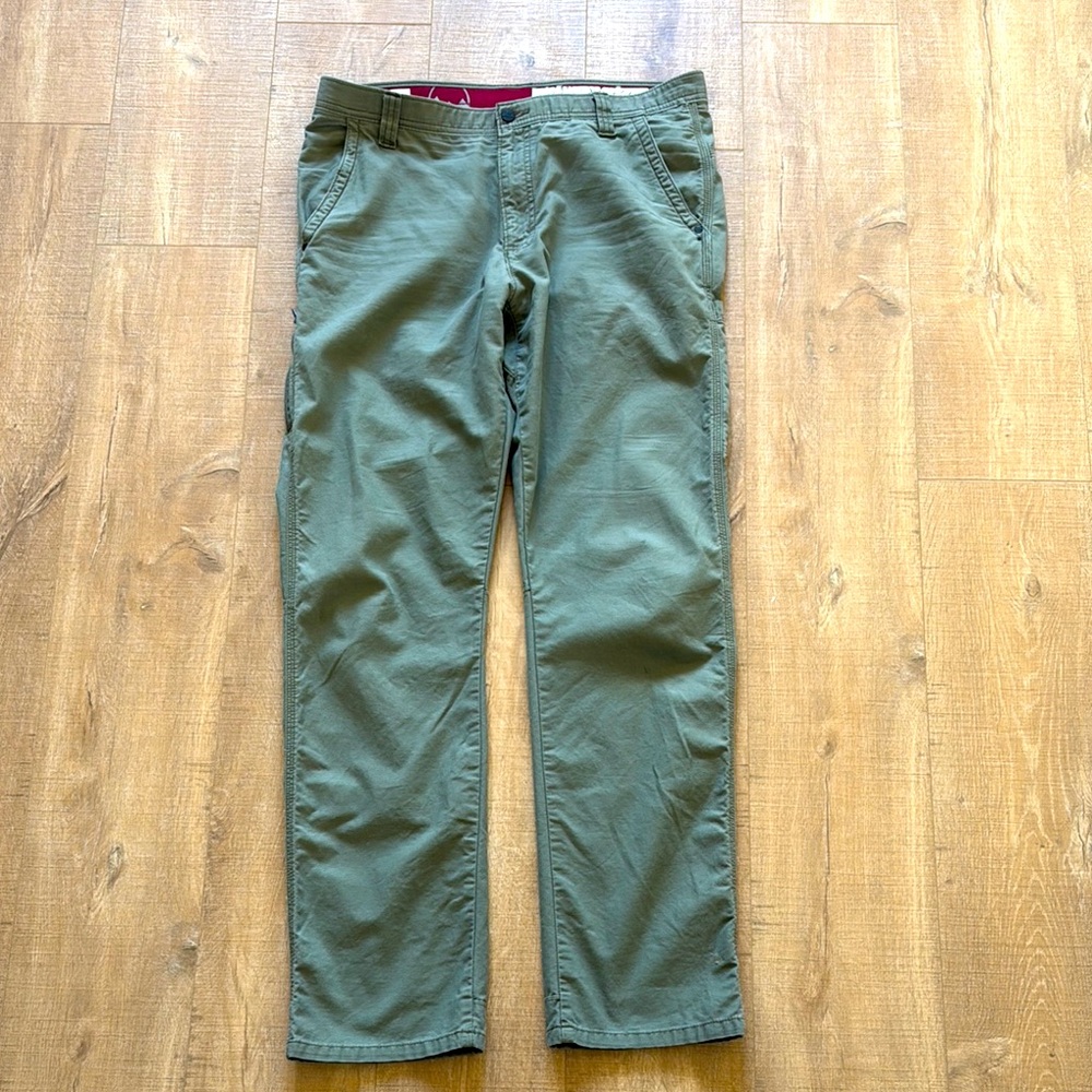 Men’s light green Wrangler pants 38x34